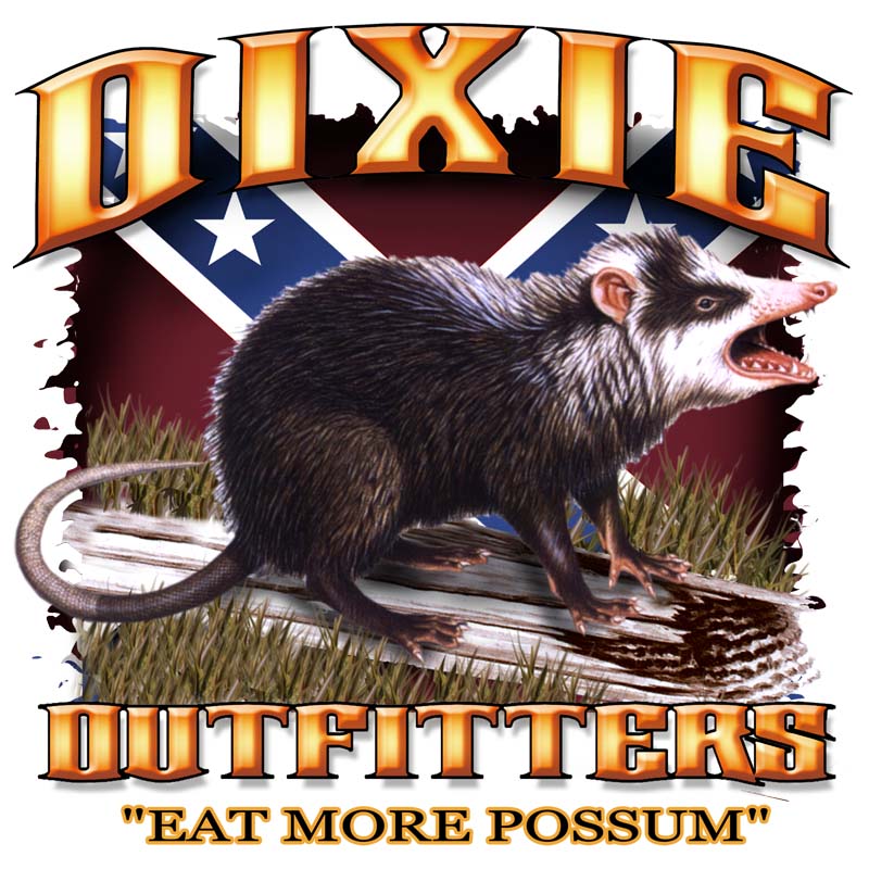 D.O. Eat More Possum DTF Transfer