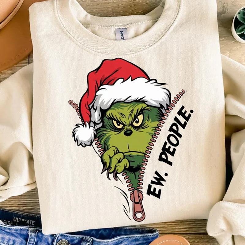 Ew. People. Grinch DTF Transfer