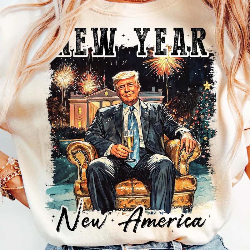 Trump New Year New America #2 DTF Transfer