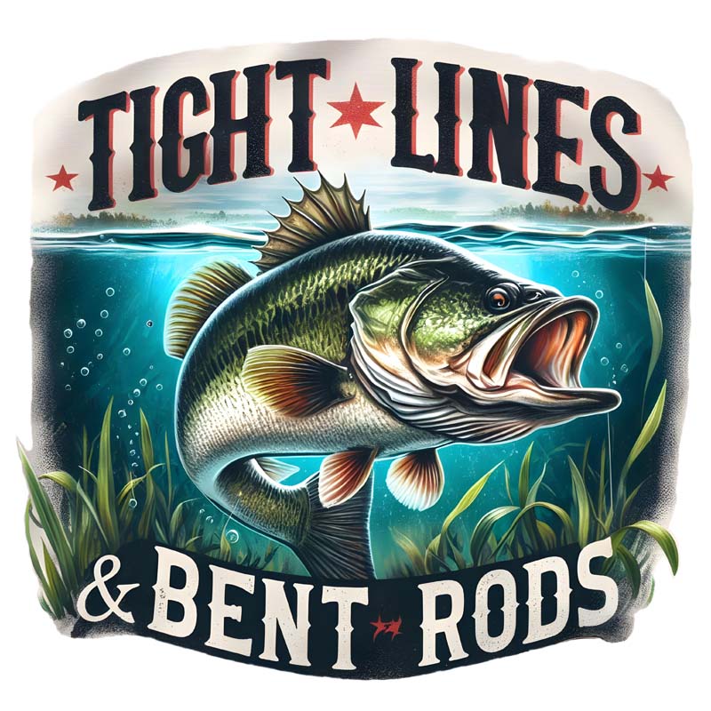 Tight Lines and Bent Rods DTF Transfer