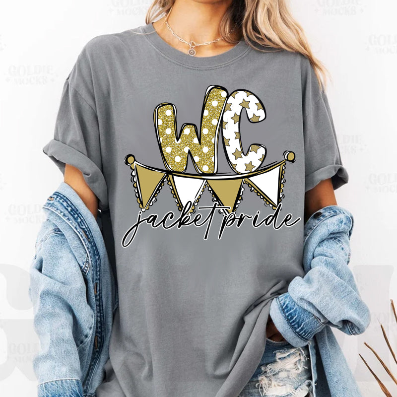 Wc Jacket Pride Pennant Tee